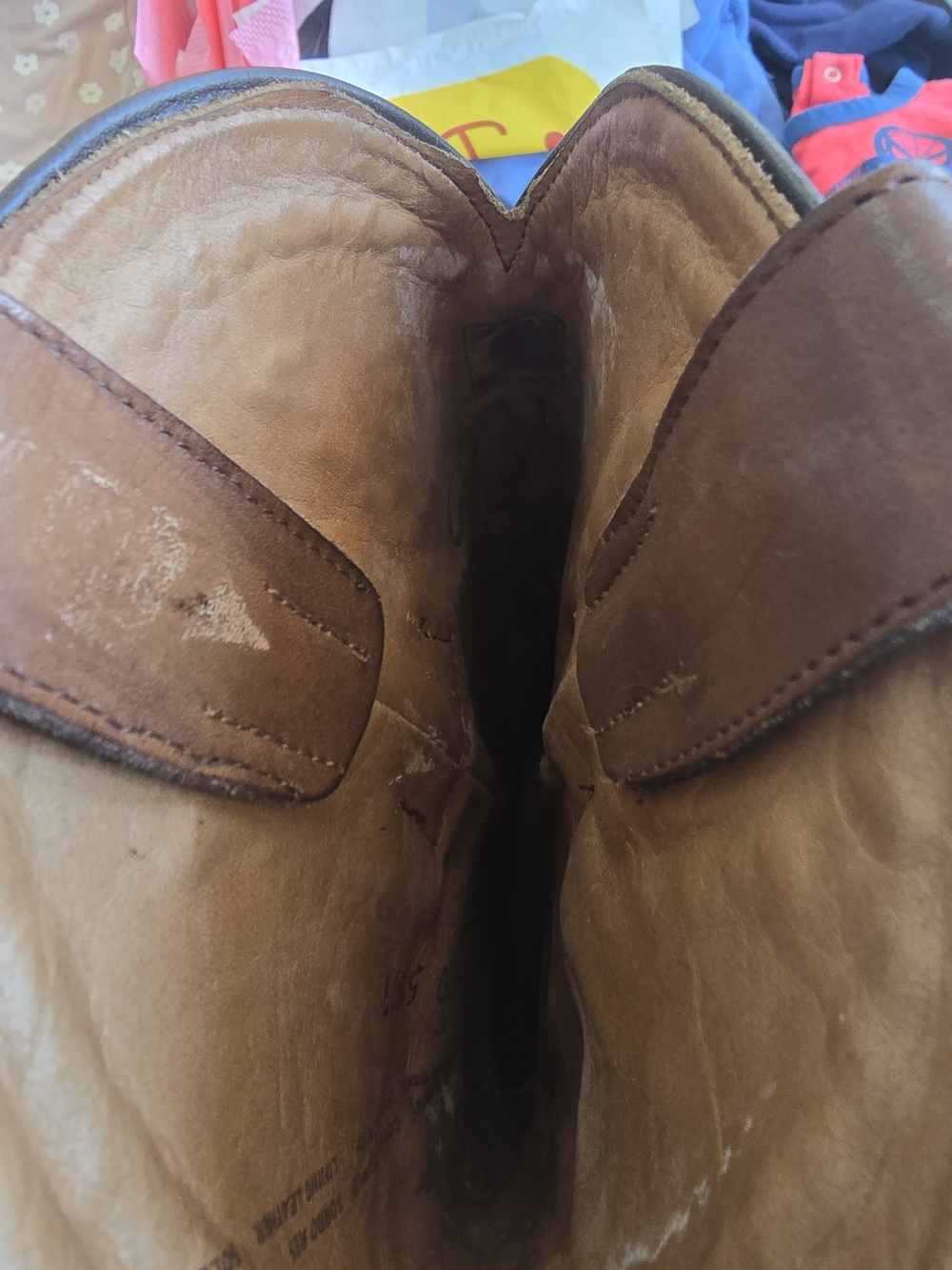 Cuadra Men's Two-Tone Brown Western Cowboy Boots - Picture 12 of 16